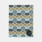 Couverture Polaire Africain tribal ethnique pattern.monogram. (Devant)