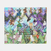 Couverture Polaire African Feast: Rhythms of Africa (Devant (Horizontal))