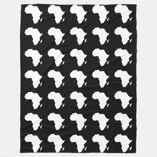 Couverture Polaire Afrique noire audacieuse (Devant)