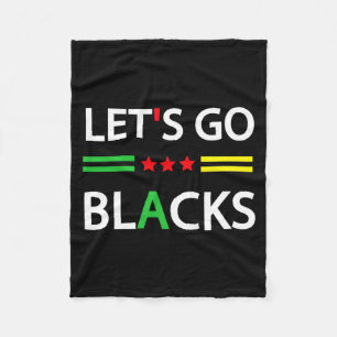 Couverture Polaire Afro Américain Afrocentrique Histoire Noire Allons