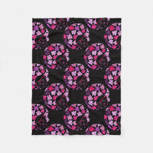 Couverture Polaire Afro Diva Rose