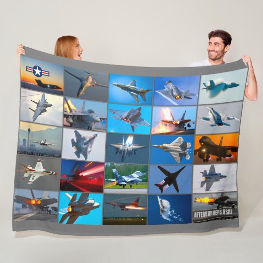 COUVERTURE POLAIRE AFTERBURNERS USA ! "MONTAGE" (En situation)