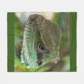 Couverture Polaire Agama, lézard (Devant (Horizontal))