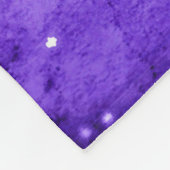Couverture Polaire Agate de Parties scintillant de Peacock violet et (Coin)