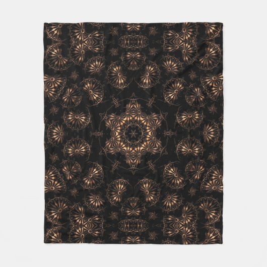 Couverture Polaire Âge de bronze Mandala (Devant)