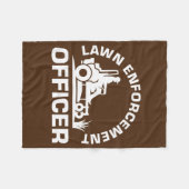 Couverture Polaire Agent de l'application de la pelouse Landscaper La (Devant (Horizontal))