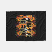 Couverture Polaire Agent immobilier de Thanksgiving (Devant (Horizontal))