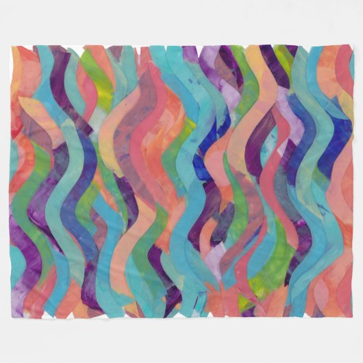 Couverture Polaire Agitations et vagues (Devant (Horizontal))