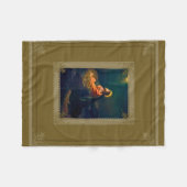 Couverture Polaire Agonie de Jésus dans le jardin (Devant (Horizontal))