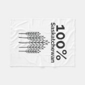 Couverture Polaire Agriculteur de Saskatchewan (Devant (Horizontal))