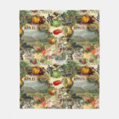 Couverture Polaire Agriculture vintage (Devant)