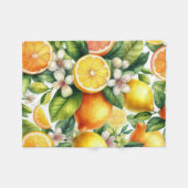 Couverture Polaire Agrumes (Devant (Horizontal))
