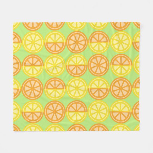 Couverture Polaire Agrumes (Devant (Horizontal))