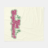 Couverture Polaire Ai Sugarplums Holiday Candy Lover (Devant (Horizontal))