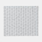 Couverture Polaire Aida Plutôt Broderie Point de Croix Amusant (Devant (Horizontal))