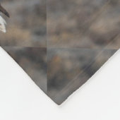 Couverture Polaire aigle chauve troupes d'honneur USA art patriotique (Coin)