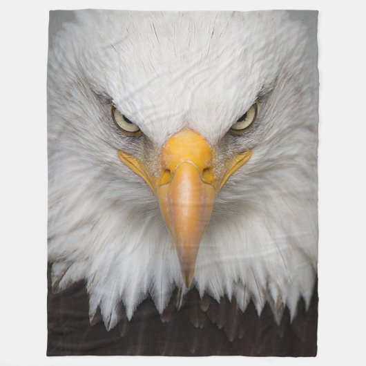 Couverture Polaire Aigle de Bald (Devant)