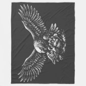 Couverture Polaire Aigle de Cendres par BurnsInHell (Devant)