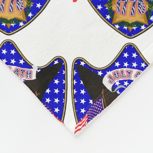 Couverture Polaire Aigle du Jour de l'Indépendance (Coin)