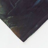 Couverture Polaire Aigle et montagnes nord-américaines (Coin)