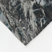 Couverture Polaire Aiguille des Deux Aigles lever du soleil, Chamonix (Coin)