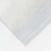 Couverture Polaire Ailes d'ange en ciel bleu nuageux (Coin)