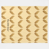 Couverture Polaire "Ailes de lumière" (Devant (Horizontal))