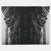 Couverture Polaire Ailes de pierre Crâne (Devant (Horizontal))