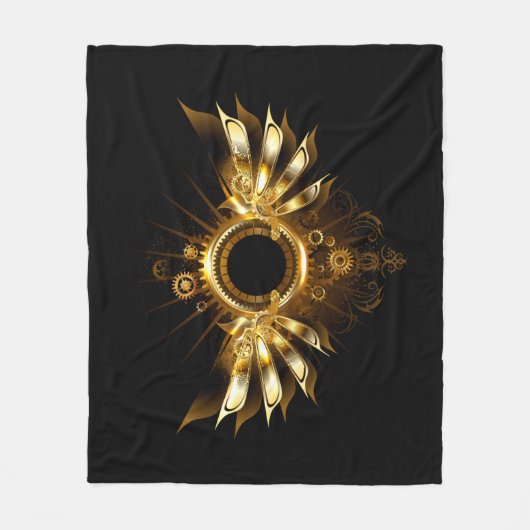 Couverture Polaire Ailes de Steampunk (Devant)