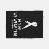 Couverture Polaire Aimer Support Ptsd Post Stress Traumatique Trouble (Devant (Horizontal))