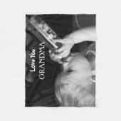 Couverture Polaire Aimez-vous - créez votre propre photo (Devant)