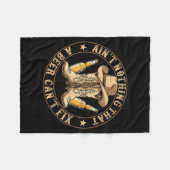 Couverture Polaire Ain’t Nothing That A Beer Can’t Fix Country Beer F (Devant (Horizontal))