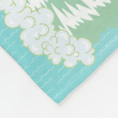 Couverture Polaire Ainsi California Cities and Beaches Fleece Blanket (Coin)