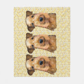 COUVERTURE POLAIRE AIREDALE TERRIER (Devant)