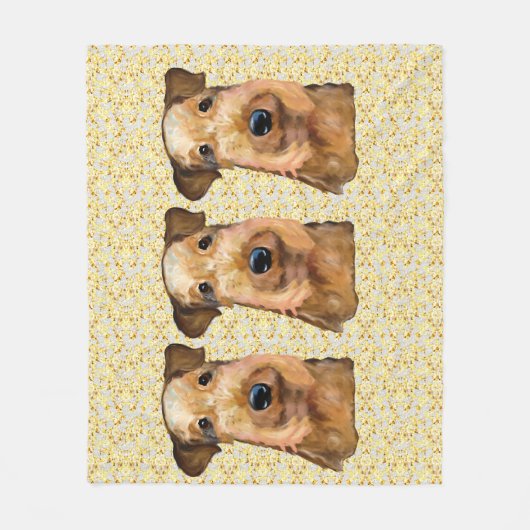 COUVERTURE POLAIRE AIREDALE TERRIER (Devant)