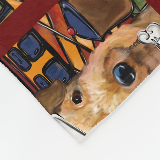 Couverture Polaire Airedale Terrier (Coin)