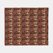 Couverture Polaire Airedale Terrier (Devant (Horizontal))