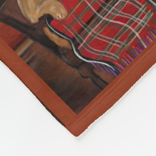 Couverture Polaire Airedale Terrier (Coin)