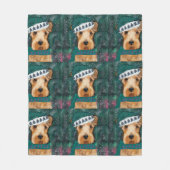Couverture Polaire Airedale Terrier (Devant)
