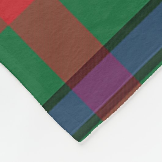 Couverture Polaire Aiton Ancien Clan Badge Tartan Plaid (Coin)