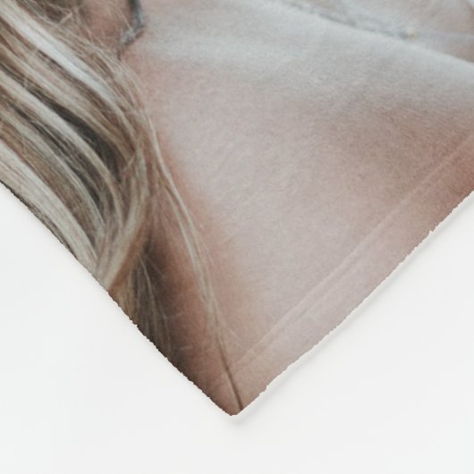 Couverture Polaire Ajouter couple photo merisier marié ajouter date a (Coin)