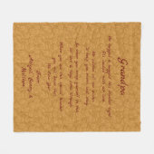 Couverture Polaire Ajouter Des Noms, Changer N'Importe Quel Texte Que (Devant (Horizontal))