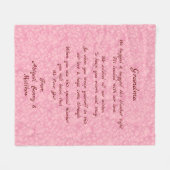 Couverture Polaire Ajouter Des Noms, Changer N'Importe Quel Texte Que (Devant (Horizontal))