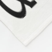 Couverture Polaire Ajouter du texte et plus ! Customisez votre propre (Coin)