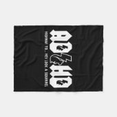 Couverture Polaire Ajouter L'Autoroute À... Regarde, Un Écureuil. Adh (Devant (Horizontal))