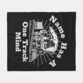 Couverture Polaire Ajouter le nom Modifier le texte, a une voie Miniè (Devant (Horizontal))