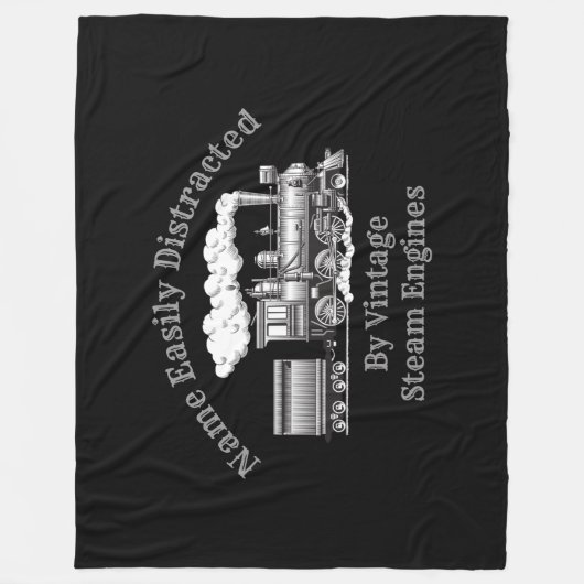 Couverture Polaire Ajouter un nom Changer tout le texte Facile distra (Devant)