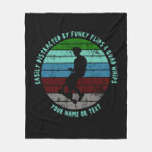 Couverture Polaire Ajouter un nom Changer tout le texte facilement di (Devant)