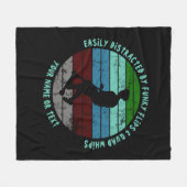 Couverture Polaire Ajouter un nom Changer tout le texte facilement di (Devant (Horizontal))