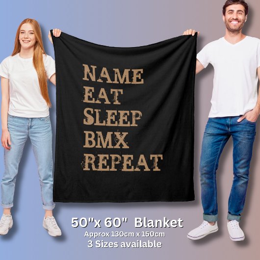 Couverture Polaire Ajouter un nom Changer tout le texte Manger le som